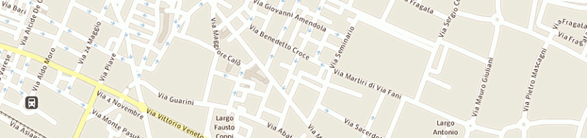 Mappa della impresa tecno metal snc di di gregorio giovanni e di benedetto angelo a BISCEGLIE