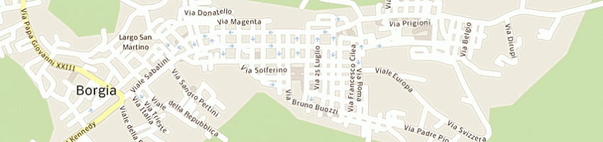 Mappa della impresa fondazione paolo ponterio a BORGIA