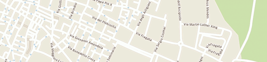 Mappa della impresa confezioni blady a BISCEGLIE