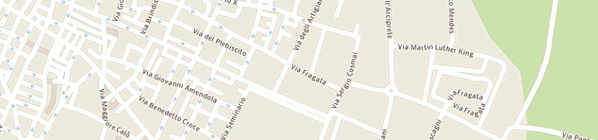 Mappa della impresa glg snc di gangai vittorio e c a BISCEGLIE