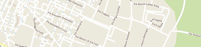 Mappa della impresa l'altro buco di giordano e stragapede snc a BISCEGLIE