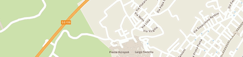 Mappa della impresa pugliese luciano a TREBISACCE
