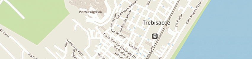 Mappa della impresa bar mithing di d'urso giuseppe  a TREBISACCE
