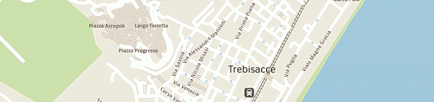 Mappa della impresa scuola media statale c alvaro  a TREBISACCE