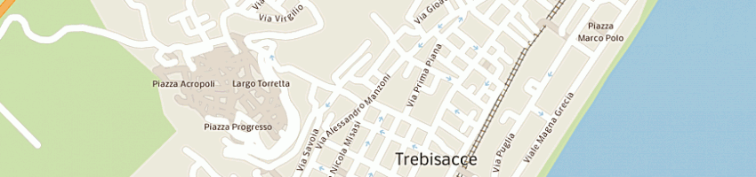 Mappa della impresa comune di trebisacce  a TREBISACCE