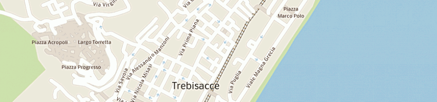 Mappa della impresa brunacci antonio a TREBISACCE