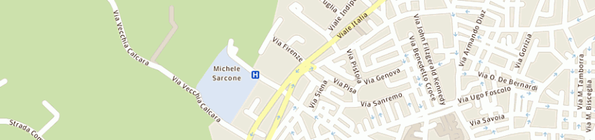 Mappa della impresa trade shoes srl a TERLIZZI