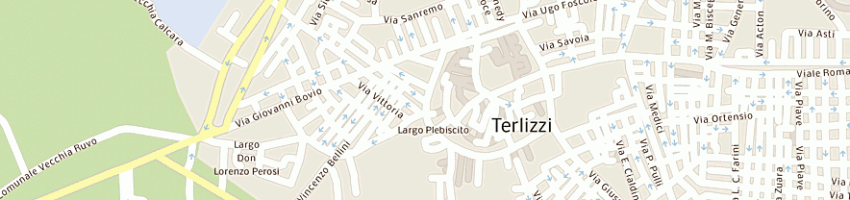 Mappa della impresa carbone costantino a TERLIZZI
