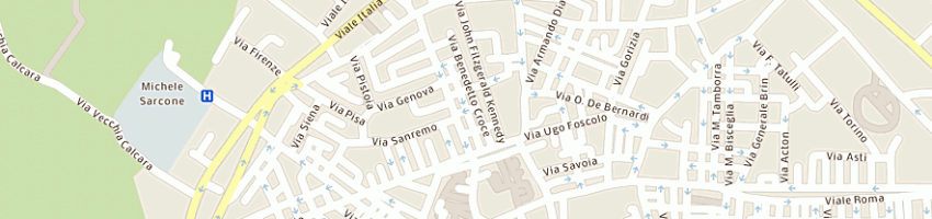 Mappa della impresa caricola francesco a BARI