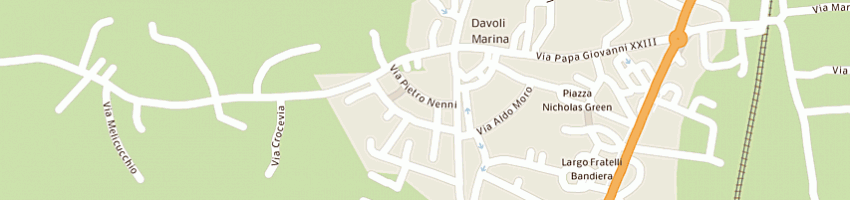 Mappa della impresa la stadia costruzioni di procopio salvatore antonio  a DAVOLI