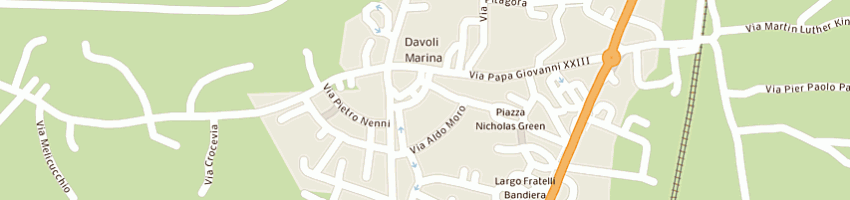 Mappa della impresa pasta fresca di procopio emma emma a DAVOLI