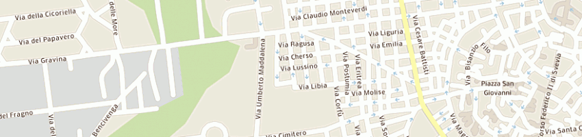 Mappa della impresa energym di montaruli rosalia a ALTAMURA