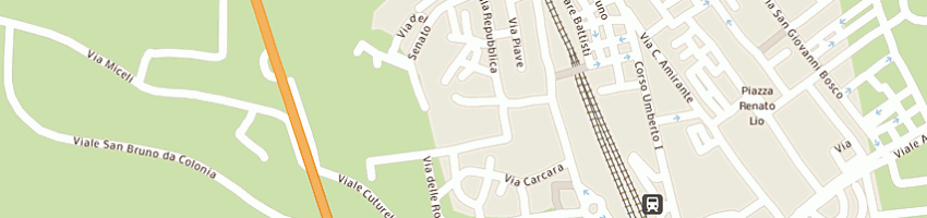 Mappa della impresa ciccaglioni quirino a SOVERATO