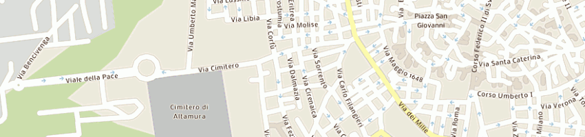 Mappa della impresa ecopack srl a ALTAMURA
