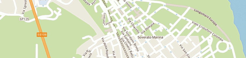 Mappa della impresa chic sas di amelio susanna e c  a SOVERATO