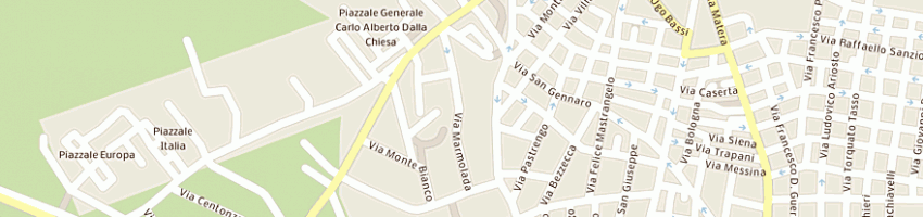 Mappa della impresa bruno lorenzo e pestrichella michele snc a ALTAMURA