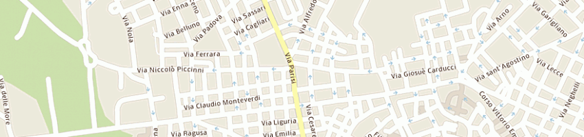Mappa della impresa glamour cafe' di ferrulli antonio a ALTAMURA