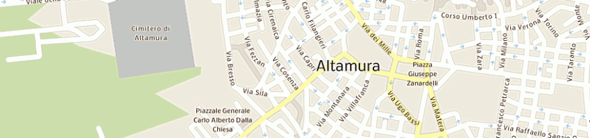 Mappa della impresa falegnameria lorusso giuseppe a ALTAMURA