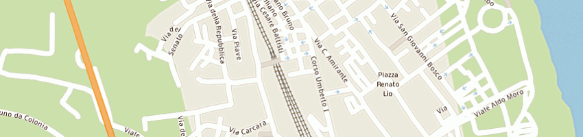 Mappa della impresa paoletti srl  a SOVERATO