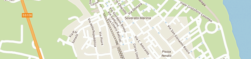 Mappa della impresa emmerre srl a SOVERATO