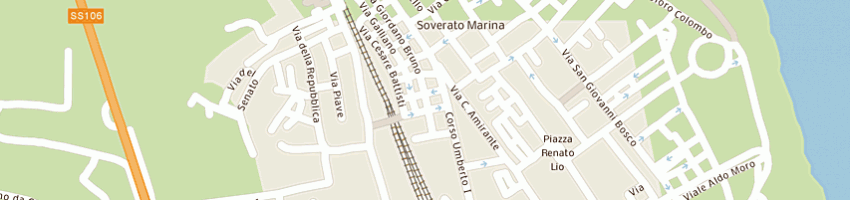 Mappa della impresa catrambone maurizio francesco a SOVERATO