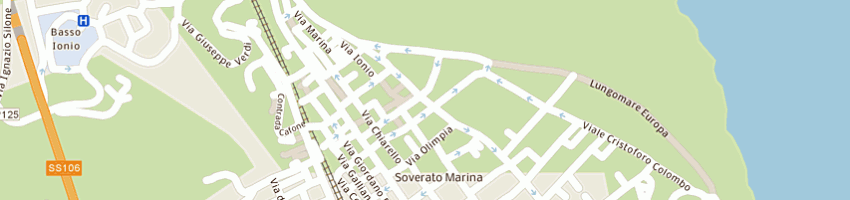 Mappa della impresa caruso achille francesco  a SOVERATO