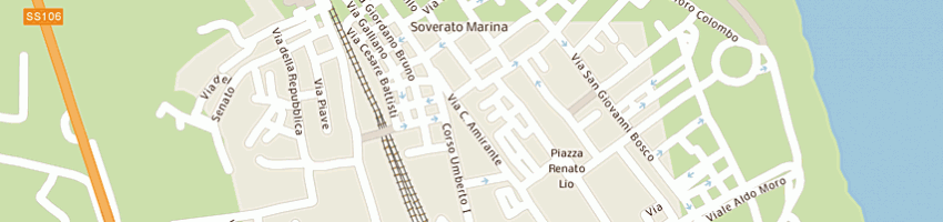 Mappa della impresa cartolibreria minerva a SOVERATO