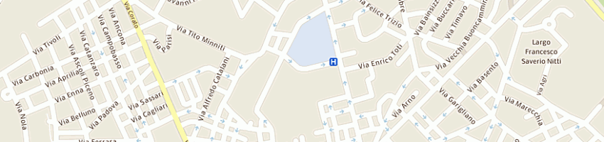 Mappa della impresa vigilanza altamurana srl a ALTAMURA