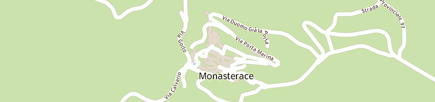 Mappa della impresa centro arredo porte di origlia vincenzo a MONASTERACE