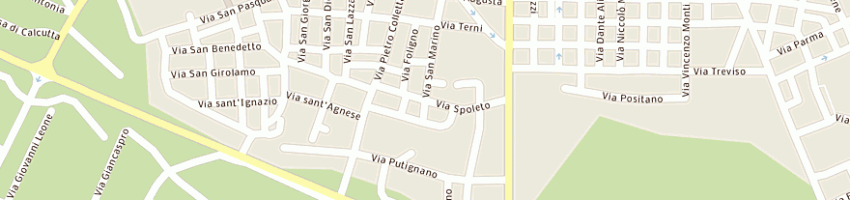 Mappa della impresa tricarico e colamonaco a ALTAMURA