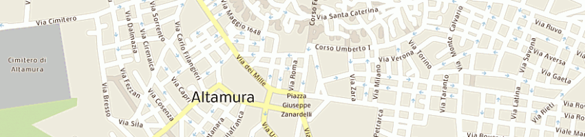 Mappa della impresa zaccaria vito srl a ALTAMURA
