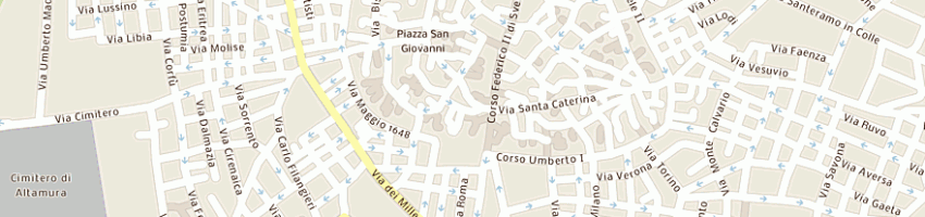 Mappa della impresa disabato domenico a ALTAMURA