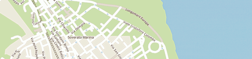 Mappa della impresa froio antonio a SOVERATO