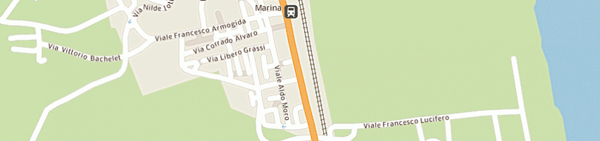 Mappa della impresa muraca mario  a TAVERNA