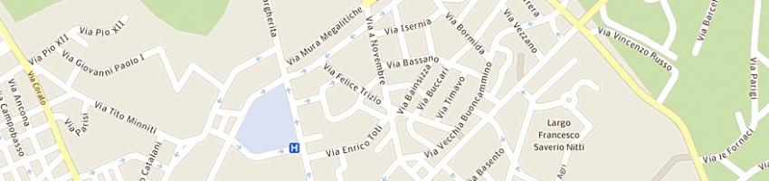 Mappa della impresa new diamond srl a ALTAMURA