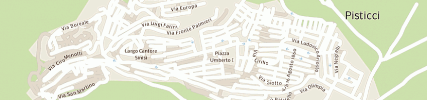 Mappa della impresa santamaria angela maria a PISTICCI
