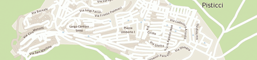 Mappa della impresa municipio a PISTICCI