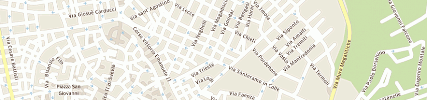 Mappa della impresa denora pasquale a ALTAMURA