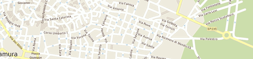 Mappa della impresa giordano vito a ALTAMURA