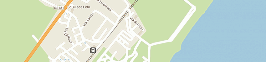 Mappa della impresa scuola materna statale a SQUILLACE