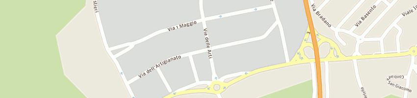 Mappa della impresa auto-sprint 2d srl a MATERA