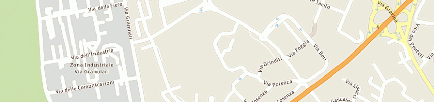 Mappa della impresa mormando silvio francesco a MATERA