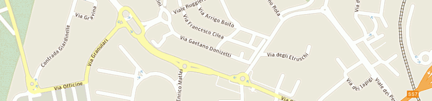Mappa della impresa domenichiello costruzioni srl a MATERA