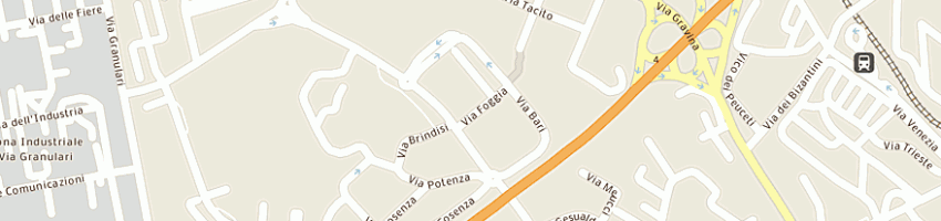Mappa della impresa studio veterinario dr piacenza francesco marco a MATERA