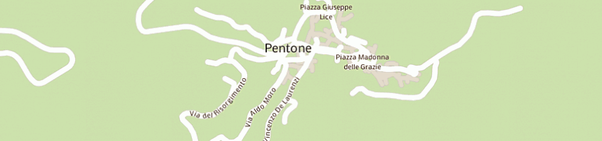 Mappa della impresa flli talarico snc di talarico g e c a PENTONE