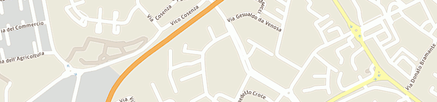 Mappa della impresa vimall sas di perniola michele a MATERA