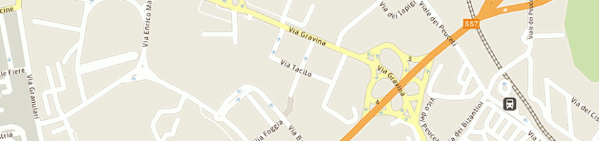 Mappa della impresa lacertosa (srl) a MATERA