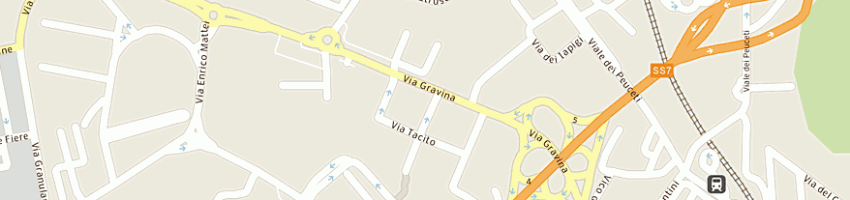 Mappa della impresa autoprodotti snc a MATERA