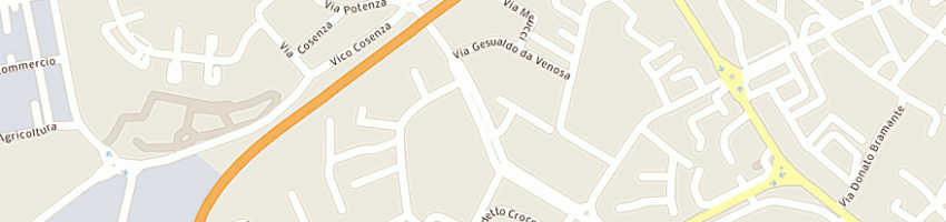 Mappa della impresa ordine degli ingegneri a MATERA