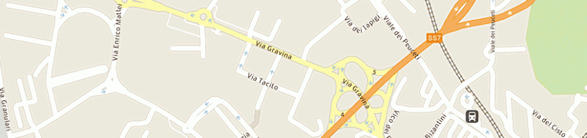 Mappa della impresa auto brindisi srl a MATERA